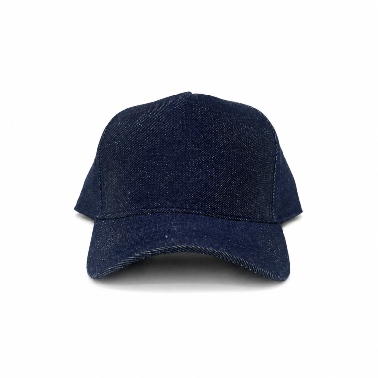 Boné Americano Jeans Azul Escuro